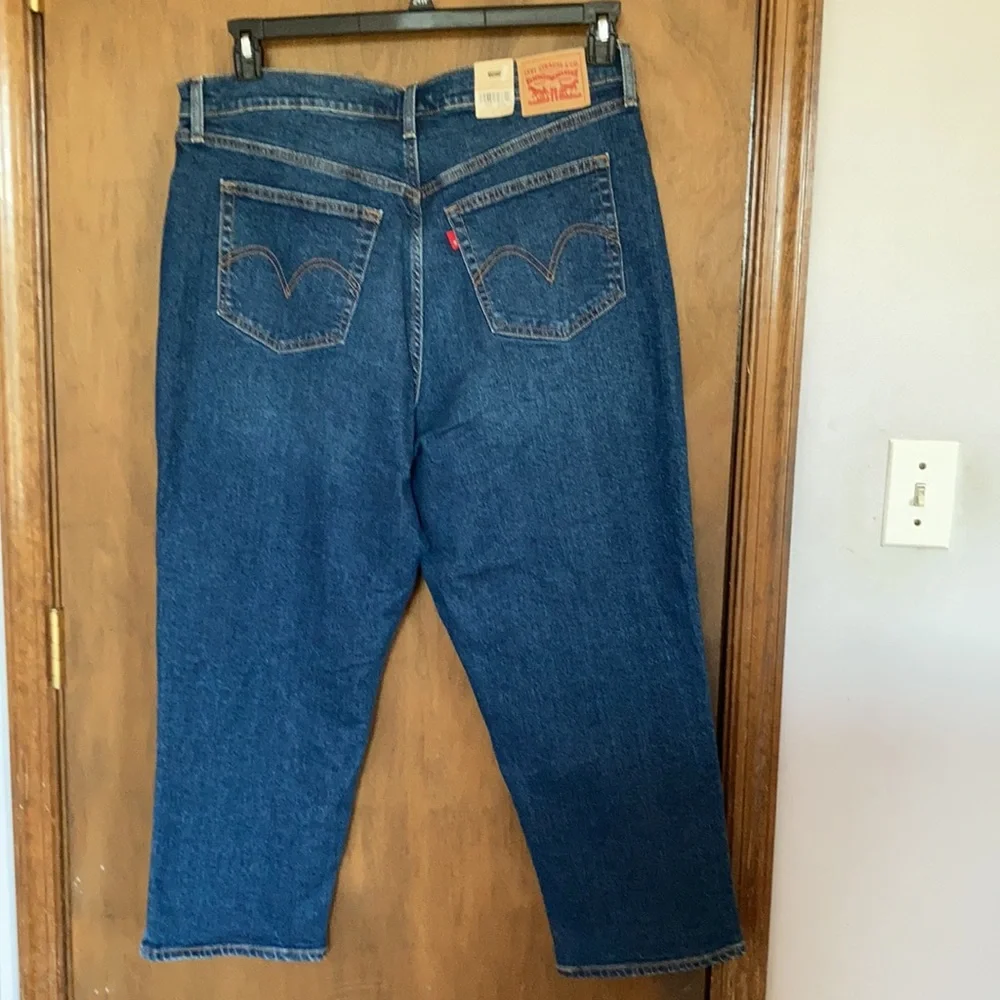 Offer$40 Levi’s wedgie straight jean high rise snug through hip & thigh 20W - Picture 7 of 17
